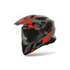AIROH Adventure prilba Commander 2 Polar červená Fluo matná