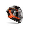 AIROH Integrálna prilba GP 800 Lane oranžová Fluo