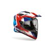 AIROH Adventure prilba Bandit Airspeed modrá/červená