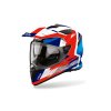 AIROH Adventure prilba Bandit Airspeed modrá/červená