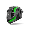 AIROH Integrálna prilba GP 800 Competition zelená Fluo lesklá