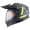 AMOQ Adventure prilba Adaptor Evo ADV čierna/žltá