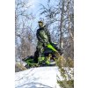 AMOQ Kombinéza na snežný skúter Dynamic Insulated čierna/army zelená/fluo