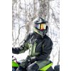 AMOQ Kombinéza na snežný skúter Dynamic Insulated čierna/army zelená/fluo