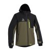 AMOQ Bunda Dynamic Insulated čierna/army zelená/fluo