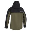 AMOQ Bunda Dynamic Insulated čierna/army zelená/fluo