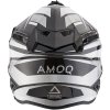 AMOQ Motokrosová prilba Friction Mips čierna/sivá