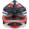 AMOQ Motokrosová prilba Friction Mips čierna/červená