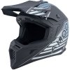 AMOQ Motokrosová prilba Meteor V2 Axis čierna/sivá