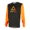 AMOQ Motokrosový dres Ascent Comp čierna-oranžová