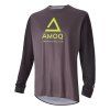 AMOQ Motokrosový dres Ascent Comp sivá/čierna/fluo – S