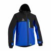 AMOQ Bunda Dynamic Insulated čierna/modrá/fluo žltá