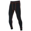 AMOQ Funkčné spodné nohavice 100% Merino sivá/oranžová