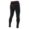 AMOQ Funkčné spodné nohavice 100% Merino sivá/oranžová
