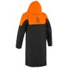 AMOQ Dlhá zimná bunda Apex Racing Pit čierna/oranžová