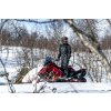 AMOQ Kombinéza na snežný skúter Rocket V3 tmavá sivá/čierna/žltá
