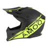 AMOQ Motokrosová prilba Meteor V2 čierna/fluo