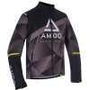 AMOQ Bunda Apex V2 Racing čierna/sivá/fluo žltá