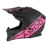 AMOQ Motokrosová prilba Meteor V2 čierna/ružová