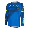 AMOQ Motokrosový dres Ascent Strive V2 modrá-tmavomodrá