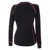 AMOQ Dámske funkčné tričko 100% Merino sivá/ružová – S