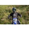 AMOQ Motokrosový dres Ascent Comp čierna-biela