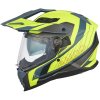 AMOQ Adventure prilba AI100 Mojave sivá/žltá