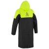AMOQ Dlhá zimná bunda Apex Racing Pit čierna/fluo