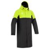 AMOQ Dlhá zimná bunda Apex Racing Pit čierna/fluo