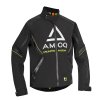 AMOQ Bunda Caliber V2 čierna/fluo žltá