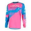 AMOQ Motokrosový dres Ascent Strive V2 nebeská modrá-ružová