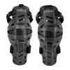 MOBIUS Chrániče kolien X8H Hybrid Knee Support – Storm Grey/čierna (pár)
