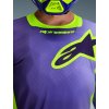 ALPINESTARS Motokrosový dres Racer Portl 2026 – fialová/žltá fluo – veľkosť XL