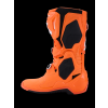 ALPINESTARS Odvetrané motokrosové čižmy Tech 10 Supervented – oranžová fluo/čierna/biela
