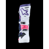 ALPINESTARS Motokrosové čižmy Tech 10 – biela/fialová/tmavá modrá/ružová fluo