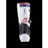 ALPINESTARS Juniorské motokrosové čižmy Tech 7S – biela/čierna/Rainbow