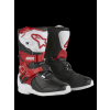 ALPINESTARS Detské motokrosové čižmy Tech 3S Kids – biela/čierna/jasná červená