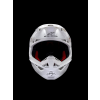 ALPINESTARS Motokrosová prilba Supertech M10 Solid ECE 22.06 – biela lesklá