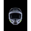 ALPINESTARS Motokrosová prilba S-M3 Radium ECE 22.06 – sivá/čierna/žltá fluo matná