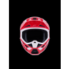 ALPINESTARS Motokrosová prilba S-M7 Deed ECE 22.06 – červená/čierna/biela lesklá