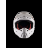 ALPINESTARS Motokrosová prilba S-M5 Solid ECE 22.06 – biela lesklá