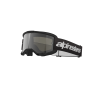 ALPINESTARS Motokrosové okuliare Vision 3 Wordmark – čierna, strieborné zrkadlové sklo – ONE SIZE