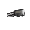 ALPINESTARS Motokrosové okuliare Vision 3 Wordmark – čierna, strieborné zrkadlové sklo – ONE SIZE