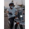 DIVERSE tričko DEXT X MARC COMA – lomená biela – fotografia 3