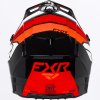 FXR motokrosová prilba Clutch MX 2027 – červená / oranžová