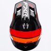 FXR motokrosová prilba Clutch MX 2027 – červená / oranžová