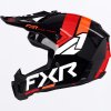 FXR detská motokrosová prilba Clutch MX 2027 – červená / oranžová