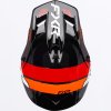 FXR detská motokrosová prilba Clutch MX 2027 – červená / oranžová
