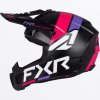 FXR detská motokrosová prilba Clutch MX 2027 – Razz / Lavender