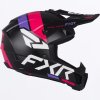 FXR detská motokrosová prilba Clutch MX 2027 – Razz / Lavender